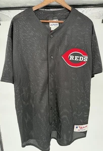 Adam Dunn Autographed/Signed Cincinnati Reds Baseball Jersey SZ XL - NO COA - Picture 1 of 6