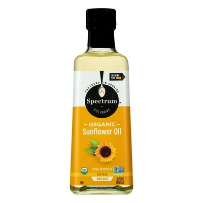 Organic Sunflower  Oil, Expeller Pressed, Refined, 16 fl oz (473 ml) - Image 1 of 4