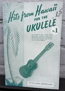 Vintage Ukulele Book HITS FROM HAWAII FOR THE UKULELE 1950 "MARTIN UKULELE " - Picture 1 of 7