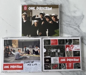 ONE DIRECTION CD Singles Kiss You/ Little, Story Of My Life & Best Song Ever  - Picture 1 of 19