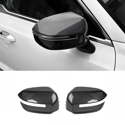 Cubierta de espejo retrovisor lateral con aspecto de fibra de carbono para Kia Telluride 2020-2025 Z Foto 1 de 4