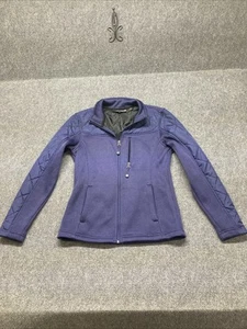 Swiss Tech Jacket Women’s Size Small Purple Long Sleeve Full Zip - Picture 1 of 12