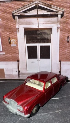 Matchbox Lesney Superfast  #34 Rolls Royce  Red W/ White Interior Bad Window C P - Image 1 of 4