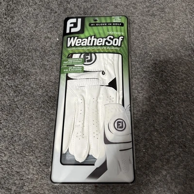 NEW Pair of Footjoy Golf M/L Women's WeatherSof  Left And Right Hand Gloves - Image 1 of 4