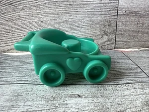 Ricambio sedia a rotelle vintage Fisher Price Little People VERDE - Foto 1 di 6