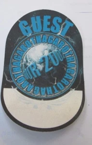 HAGAROT BACKSTAGE PASS ORIGINAL UNUSED COLLECTIBLE RARE ROCK - Picture 1 of 2