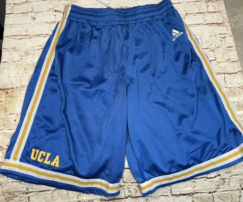 Adidas UCLA Bruins Men's Blue Basketball Shorts Size Large Cover