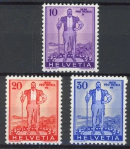 Suiza 1936: Buen conjunto de estampillas MNH muy finas - Imagen 1 de 1
