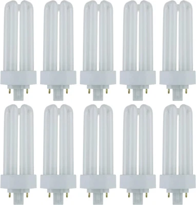 PLT26/E/SP Compact Fluorescent Plug-In PLT 4-Pin Triple Tube, 26 Watts, 4-Pin Gx - Image 1 of 4