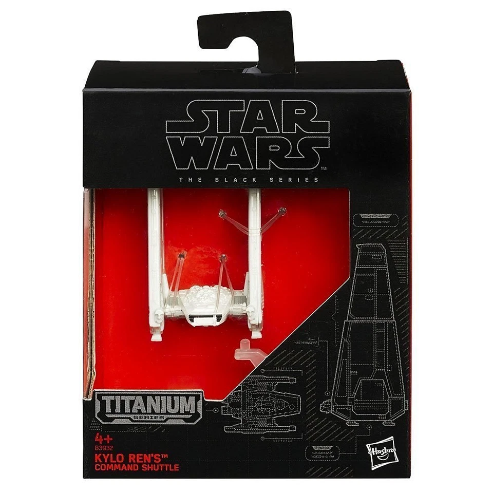STAR WARS - BLACK SERIES TITANIUM DIECAST - KYLO REN'S COMMAND SHUTTLE B3932 NEW - Image 1 of 1