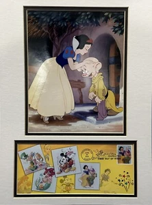Snow White & Dopey USPS First day of Issue Photo/Cover Disney Celebration 2005 - Picture 1 of 6