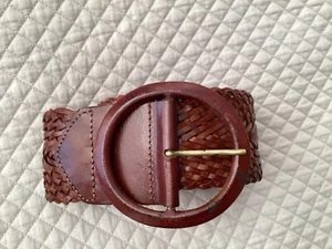Genuine Leather Belt Size S Made In India - Picture 1 of 6