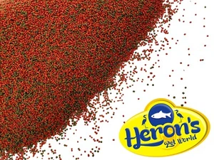 HERONS Tropical Duo Granules OMEGA-3 COLOUR ENHANCING PREMIUM TROPICAL FISH FOOD - Picture 1 of 2