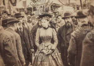 Vintage 1890's Photo of Woman Edwardian Beautiful Victorian Era 101 - Picture 1 of 2