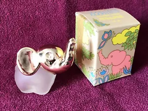 De colección Buena Suerte Elefante Patchwork Colonia 1,5 oz con Caja Original - Imagen 1 de 11