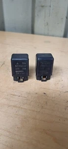 LOT OF 2 OEM Mitsubishi Relay 521F011C Omron 12V 20A SSA Genuine - Picture 1 of 3