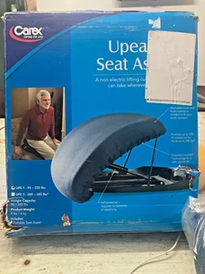 NEW Carex Upeasy Seat Assist Self Powered Lift Cushion 95 - 220 lbs self powered - Picture 1 of 9