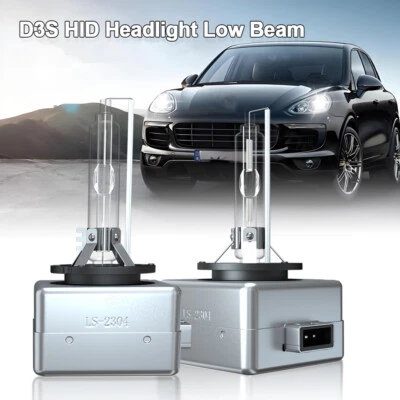 Kit de conversión de bombillas de faros HID para Porsche Cayenne 2015-2018 D3S 6000 k blanco Foto 1 de 4