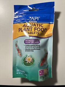 PondCare Aquatic Potted Plant Food Fertilizer, 3.8 Oz 25 Tablets