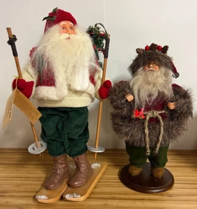 2 Santa Claus - collectable and free standing - 15 inch & 12 inch - Bild 1 von 11