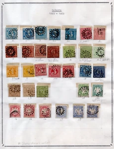ALEMANIA BAVIERA 1849-1920 COLECCIÓN ESPECIALIZADA DE 450 SELLOS COMO NUEVOS Y USADOS - Imagen 1 de 13