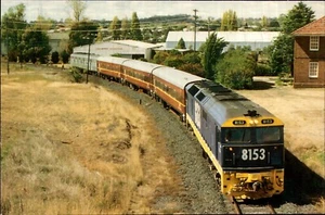 Broken Hill Outback Explorer Train Postcard NSW Australia Vintage 1998 Old - Picture 1 of 2