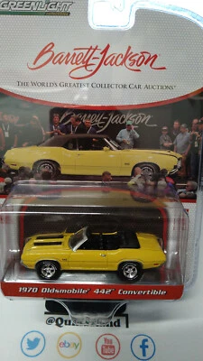 Greenlight Barrett-Jackson 1970 Oldsmobile 442 convertibile (NG70) - Immagine 1 di 2