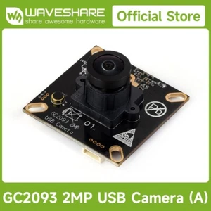 Waveshare GC2093 2MP USB Camera Module, Wide Dynamic Backlight Imaging - Picture 1 of 15