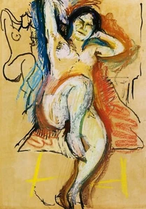 HENRI MATISSE Surrealism Art Poster Print or Canvas Print "NU ASSIS" - Picture 1 of 1