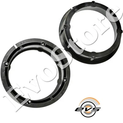 Coppia Anelli Adattatori Altoparlanti Casse Anteriori Volkswagen VW Golf 4 IV - Immagine 1 di 2