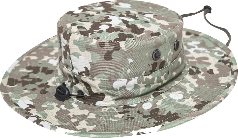 Sombrero Boonie Rothco táctico militar ala ancha ajustable (talla única) Foto 1 de 1