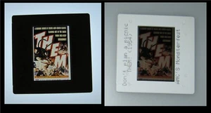 Diapositiva de producción estampada original THEM 35 mm AMC Monsterfest Studio PÓSTER ARTE - Imagen 1 de 3