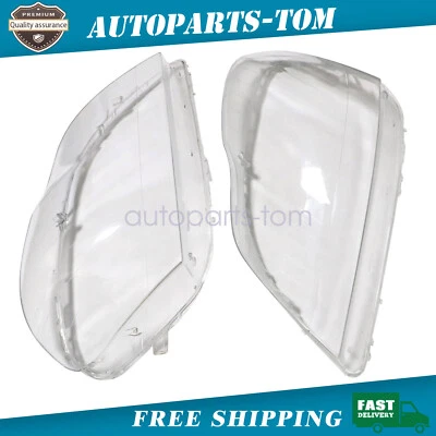 Cubierta de lente de faro izquierda y derecha para Mercedes-Benz GL450 GL500 GL550 X164 07-12 Foto 1 de 4