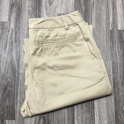 Pantalones informales para mujer BANANA REPUBLIC Martin Fit elásticos acampanados pierna caqui talla 4 Foto 1 de 4