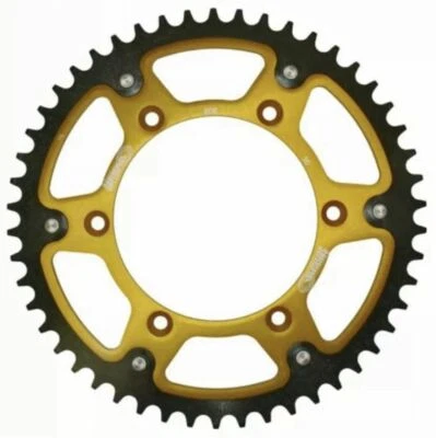 Supersprox Stealth Rear Sprocket 520 52T Gold #RST-808-52-GLD Suzuki - Image 1 of 2