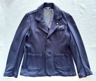 ARMANI BABY Suit Jacket Navy 4Y Navy Blue with Eagle Logo