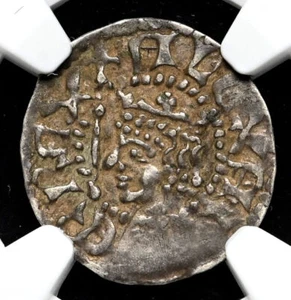 SCOTLAND. Alexander III. 1249-1286. Rare first coinage, Roxburgh mint, NGC AU55 - Picture 1 of 4