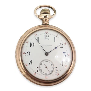 .Antique C1904 Vacheron Constantin Gold Filled OF American Railroad Pocket Watch - Picture 1 of 12