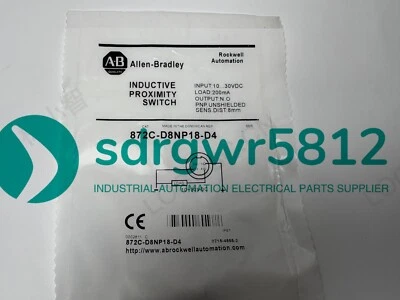 872C-D8NP18-D4 1PCS NEW For Allen Bradley Proximity Switch Sensor  Fast delivery - Image 1 of 4