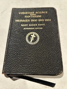 CHRISTIAN SCIENCE VERSUS PANTHEISM Messages 1900 1901 1902 Mary Baker Eddy Book - Picture 1 of 10