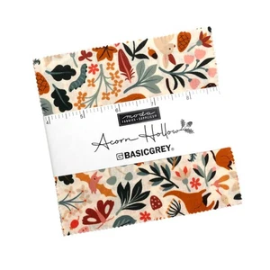 Acorn Hollow by BasicGrey for Moda - Charm Pack 5" Squares 42 Pieces 100% Cotton - Picture 1 of 18