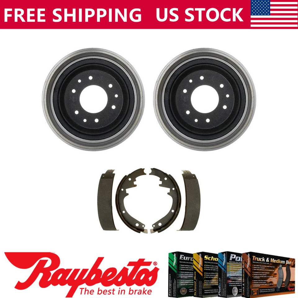 Front Kit Brake Drums & Brake Shoes For 1953 GMC 102-22 for Chevrolet - Image 1 of 4