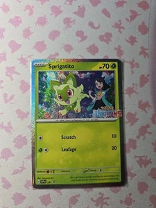 Sprigatito 191 Sv: Scarlet & Violet Promo Cards Holo - Picture 1 of 4