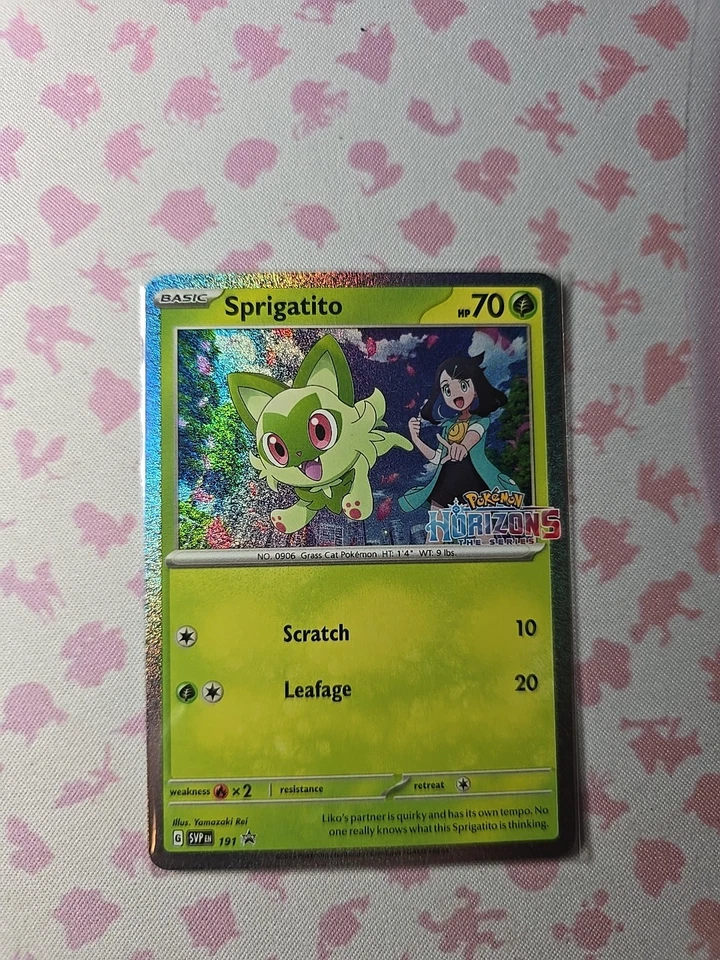 Sprigatito 191 Sv: Scarlet & Violet Promo Cards Holo - Image 1 of 4