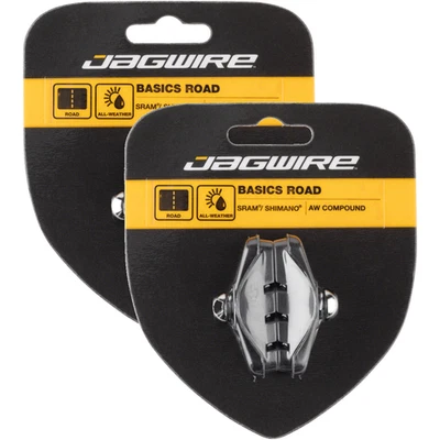 Pack of 2 Jagwire Basics Road Molded Caliper Brake Pads Threaded - Image 1 of 2