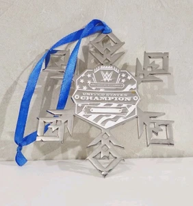 Ornamento de copo de nieve campeón de Estados Unidos de la WWE - Imagen 1 de 2