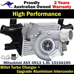Upgrade Billet Turbo Charger+Intercooler For Mitsubishi ASX 4N13 1.8L 1515A185 - Picture 1 of 11