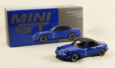 MAZDA Miata MX-5 (NA) Tuned Version - Dark blue - 1:64 scale - MGT01069-R - NEW - Image 1 of 4
