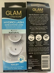 2x Manicare Glam Hydro Lash Natural Hailey - Picture 1 of 2