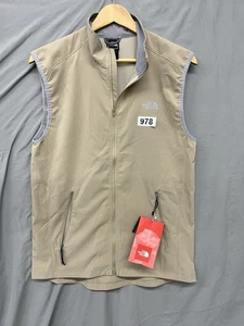 The North Face Mens Beige Lightweight Packable Vest Size Small NWT - Picture 1 of 8